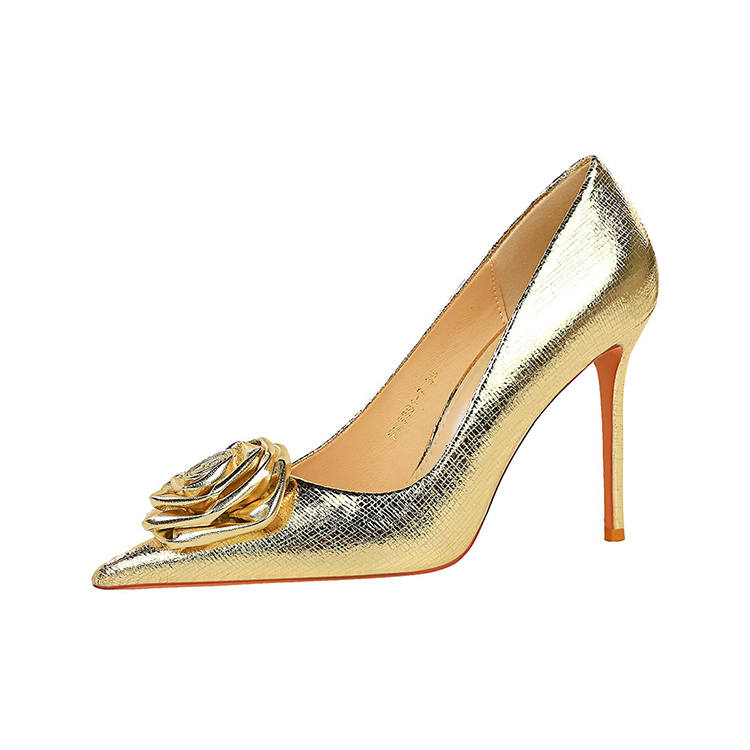 BIGTREE BIGTREE Slim Heel High Heels 10cm Women's