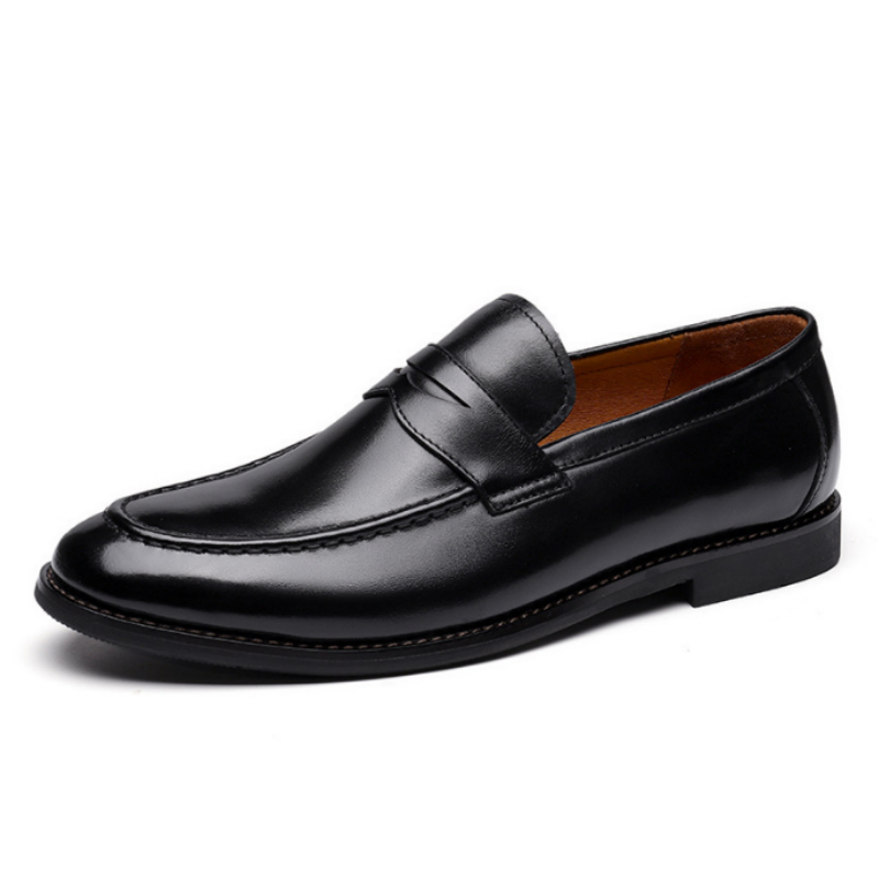 NIANZOUSUO Loafers Men's Black