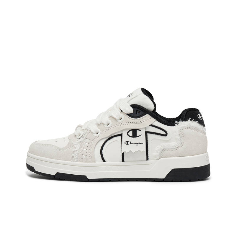 Champion Street Skater 1 Low top Skateboard Shoes Unisex Black White