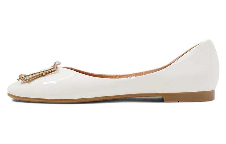 CAMEIDO Women's Casual Shoes Women's Milk White
