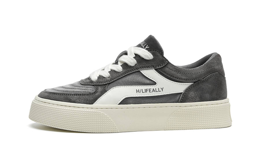 HLA Skateboard Shoes Men's Low Top White