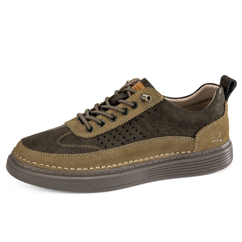 Mansion bull GONGNIUSHIDI Slip Resistant Slip Resistant Low top Casual Shoes Unisex