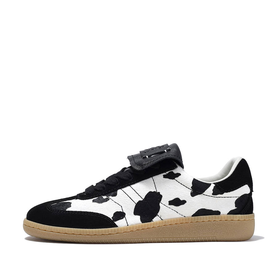 BELLALILY Top Grain Cow Leather Low top Skateboard Shoes Women's