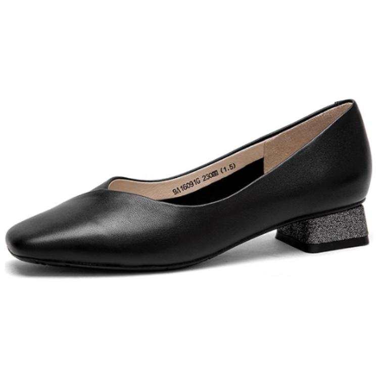 Satchi Cow Leather Casual Shoes Women's Black