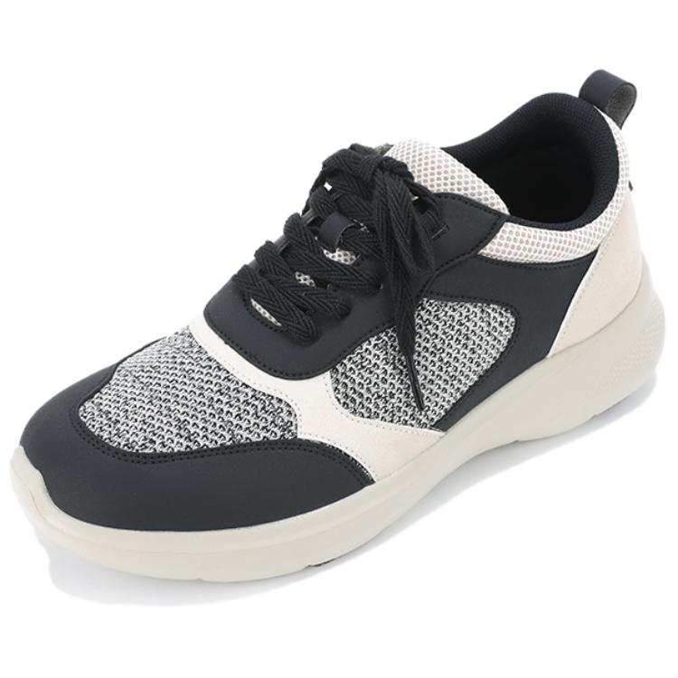 PANSY Fabric Cushioning Abrasion Resistant Lightweight Height Increasing Low top Casual Shoes Men's