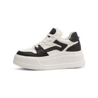 Coup De Foudre Cow Leather Cushioning Height Increasing Cushioning Height Increasing Low top Skateboard Shoes Women's