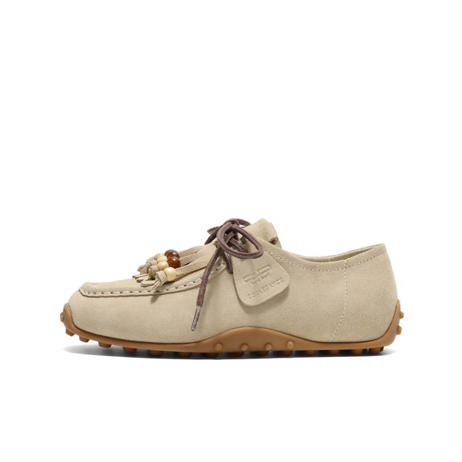 BELLE Cow Split Leather Low top Casual Shoes Women's