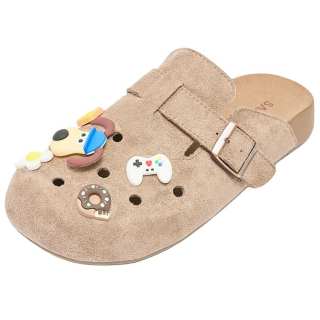 SANFU Rubber Sole Abrasion Resistant Abrasion Resistant Closed Toe Slippers Women's