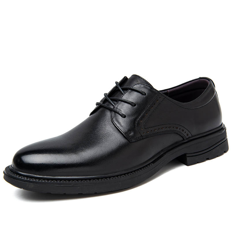 XIAOTOULANG Top Grain Cow Leather Dress Shoes Men's