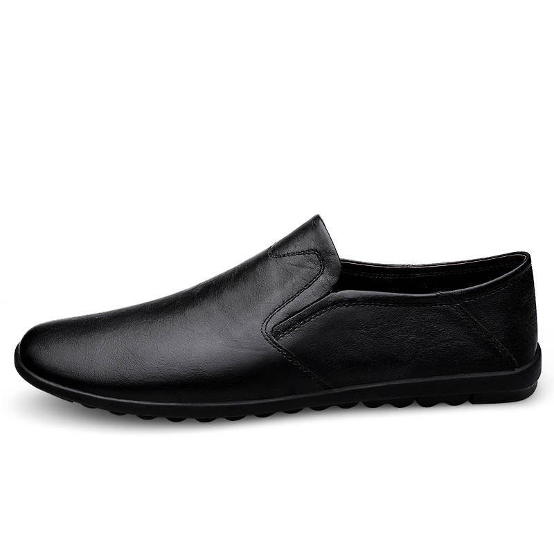 GONGNIUMEILI Dress Shoes Men's Low Top Black/Dark Brown/Red Brown