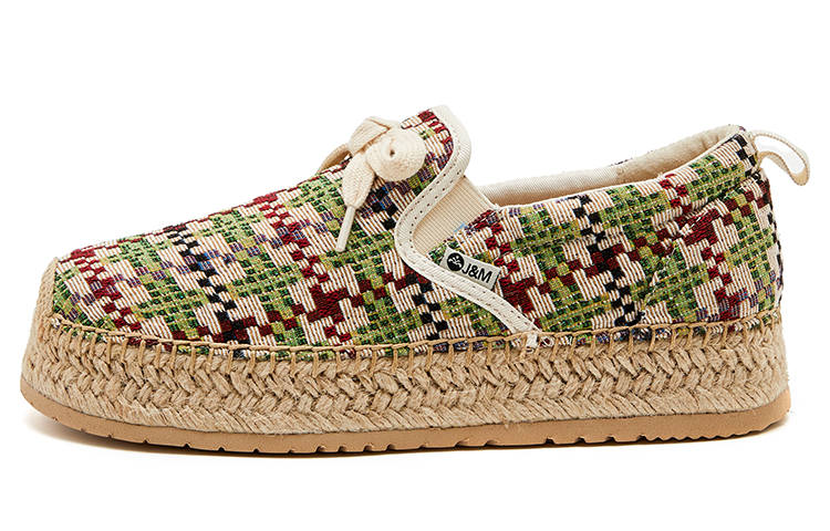 Joy&Mario Canvas Shoes Women's Low Top Beige