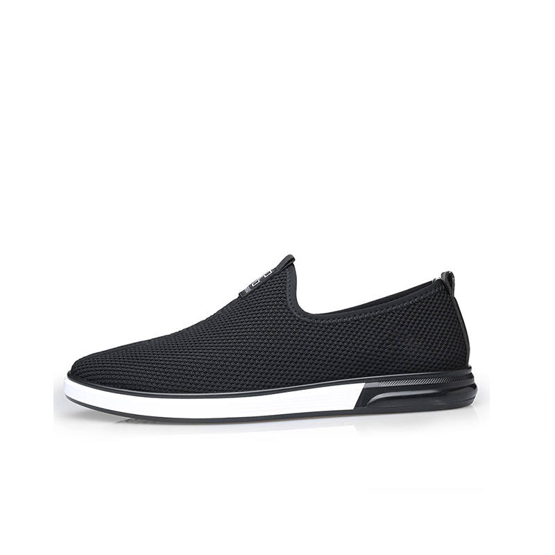 LAORENTOU Casual Shoes Men's Low Top Black