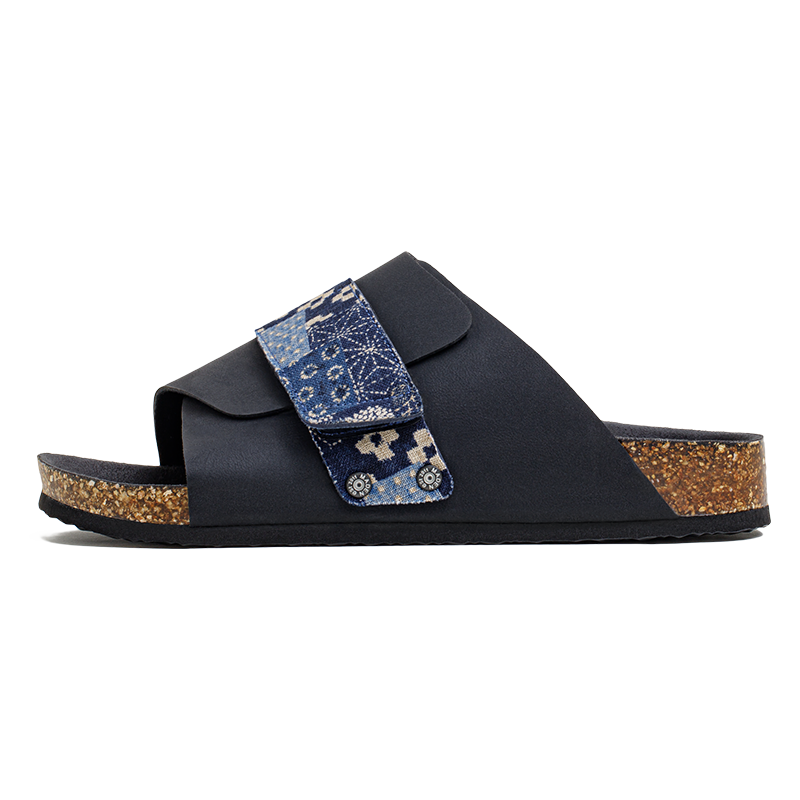 MADEN Mules EVA Odor Resistant Quiet Slide Slippers Men's Blue