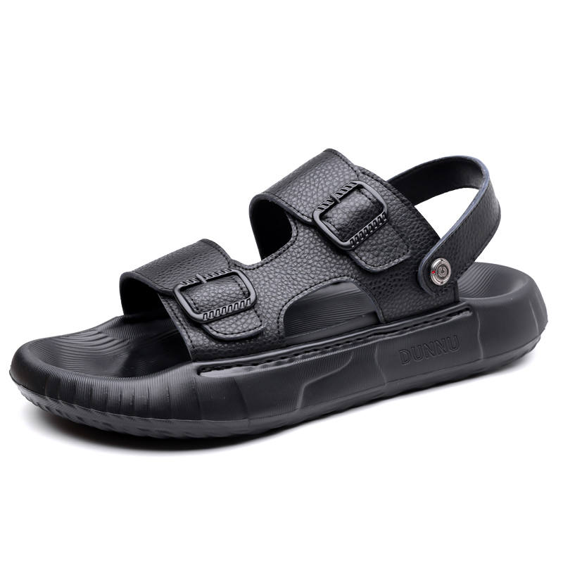 DUNNU DUNNU Beach Sandals Men's Black
