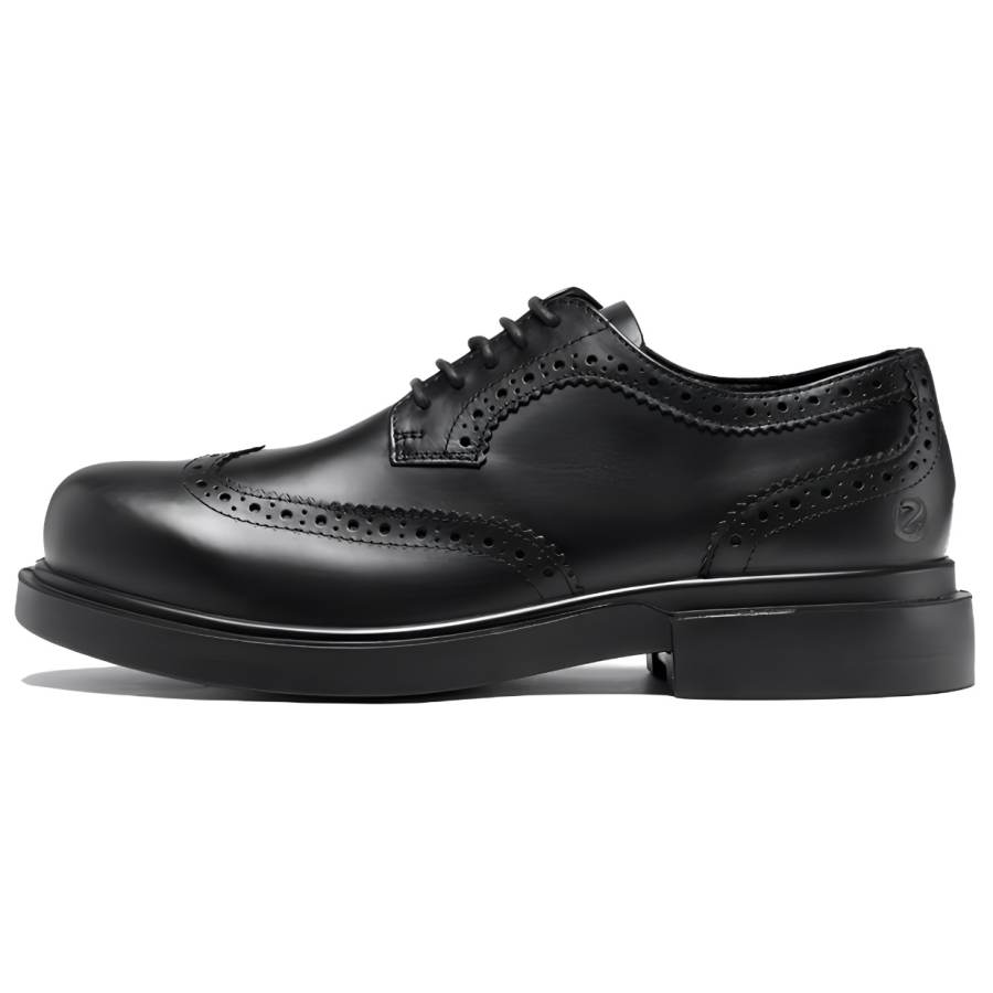 Ecco Urban Seoul Collection Cow Leather Dress Shoes Men's Black