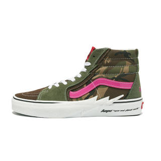 Aape Vans x Aape Abrasion Resistant High top Skateboard Shoes Men's