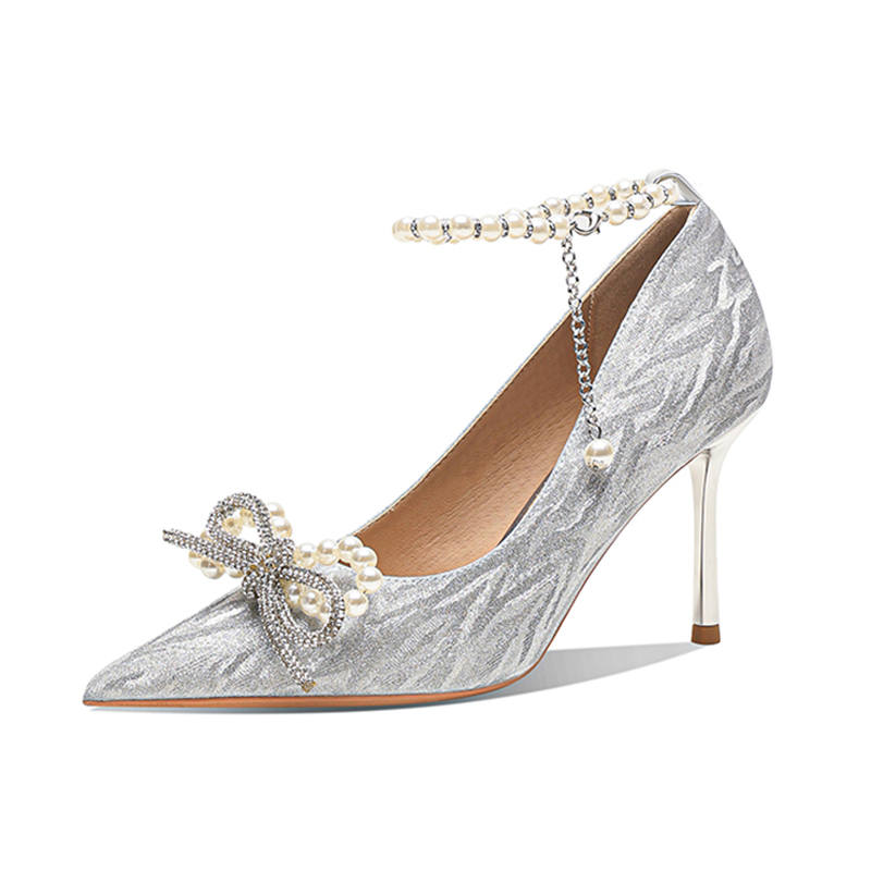Ainer-cat Ainer cat Confessions Collection Slim Heel High Heels 8cm Women's At A Glance Heartbeat