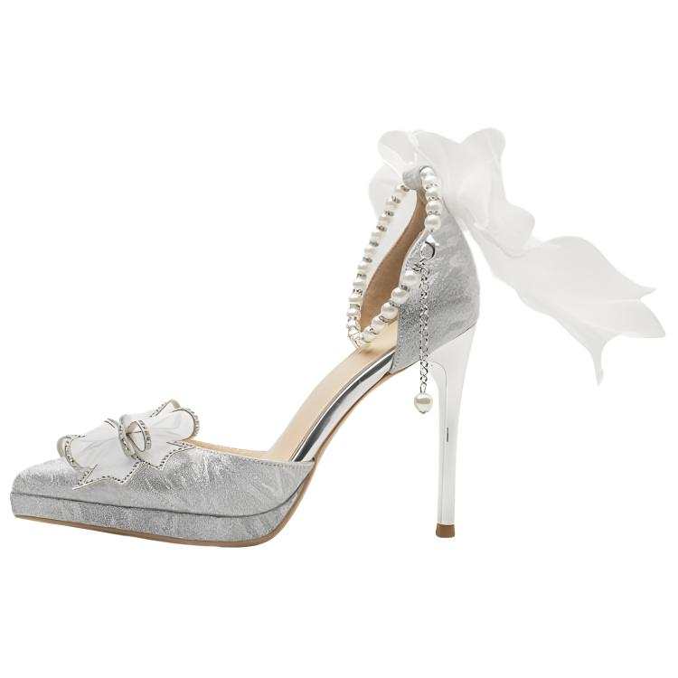 RoseDoris RoseDoris High Heels Women's Silver