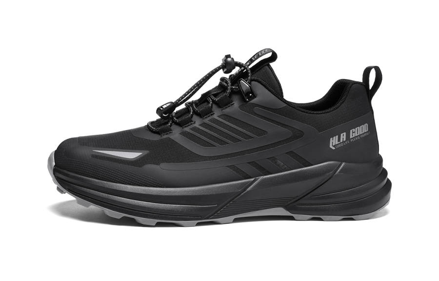 HLA Trendy Versatile Breathable Height Increasing Athletic Shoes Lace Free Casual Shoes Chunky Sneakers Men's