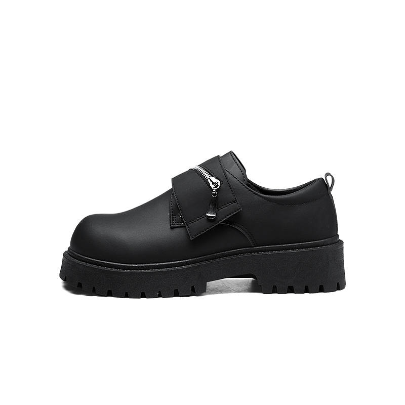 CariteSport Leather Men's Casual Shoes Men's Black