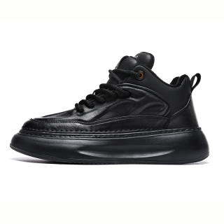 FACKRAM Microfiber Leather Lightweight Height Increasing Lightweight Height Increasing Low top Casual Shoes Men's