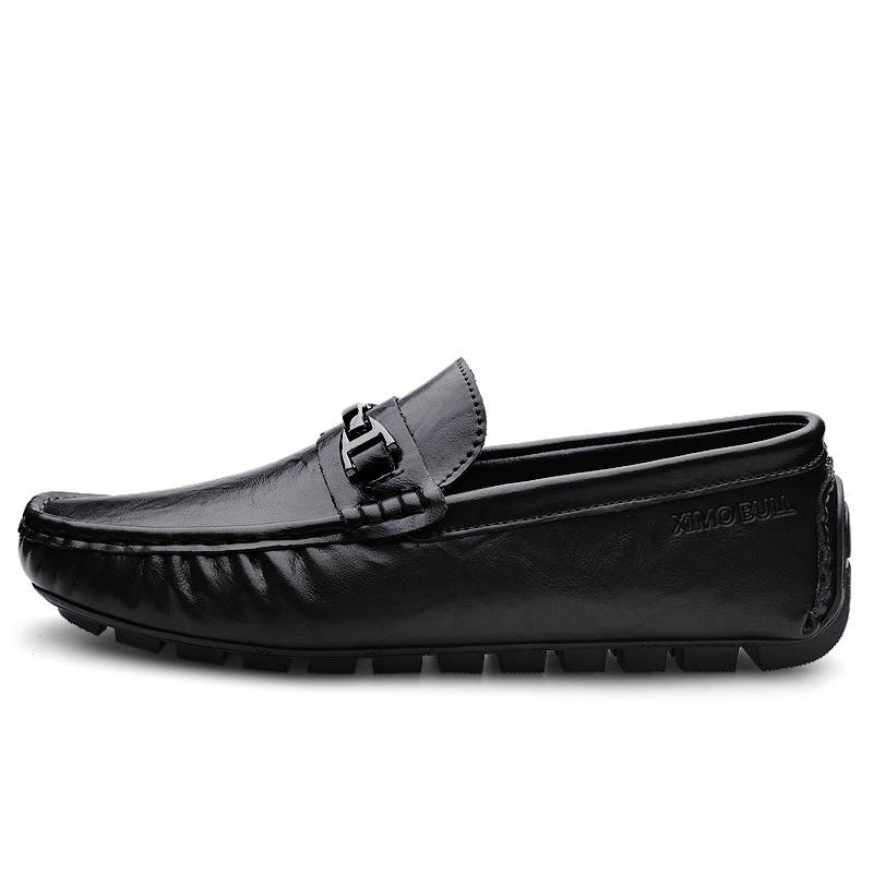 XIMO BULL Men's Casual Shoes Men's Low Top Black/Brown