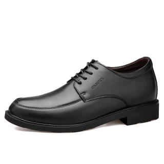 DILIKAN Casual Leather Shoes Men's Low Top Black/Brown