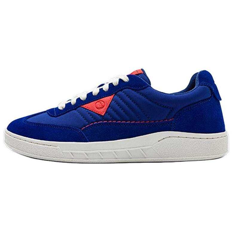 Clarks Cow Split Leather Low top Skateboard Shoes Men's Blue