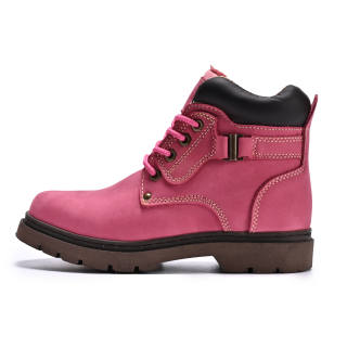 HERR TIGER Top Grain Cow Leather Short Combat Boots Unisex