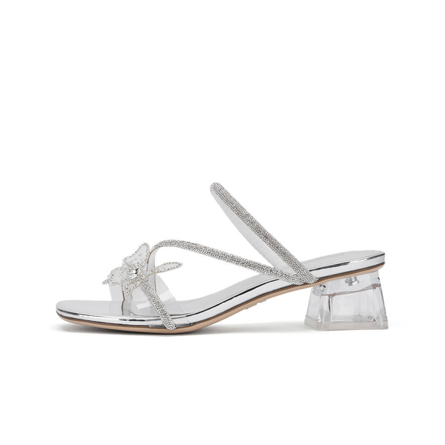 Hotwind Hotwind Slide Slippers Women's Silver