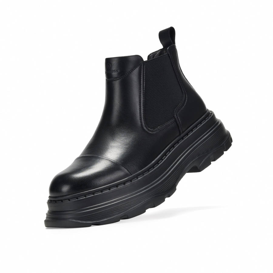 HALEBOSS HALEBOSS Short Chelsea Boots Men's Black