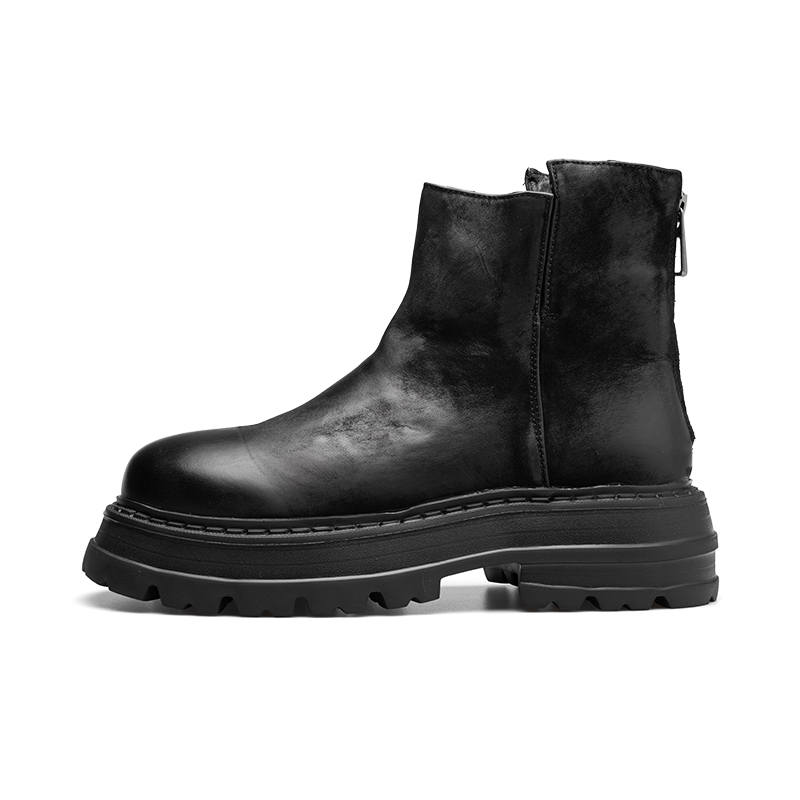 PARDASAUL PARDASAUL Cow Leather Ankle Boots Men's
