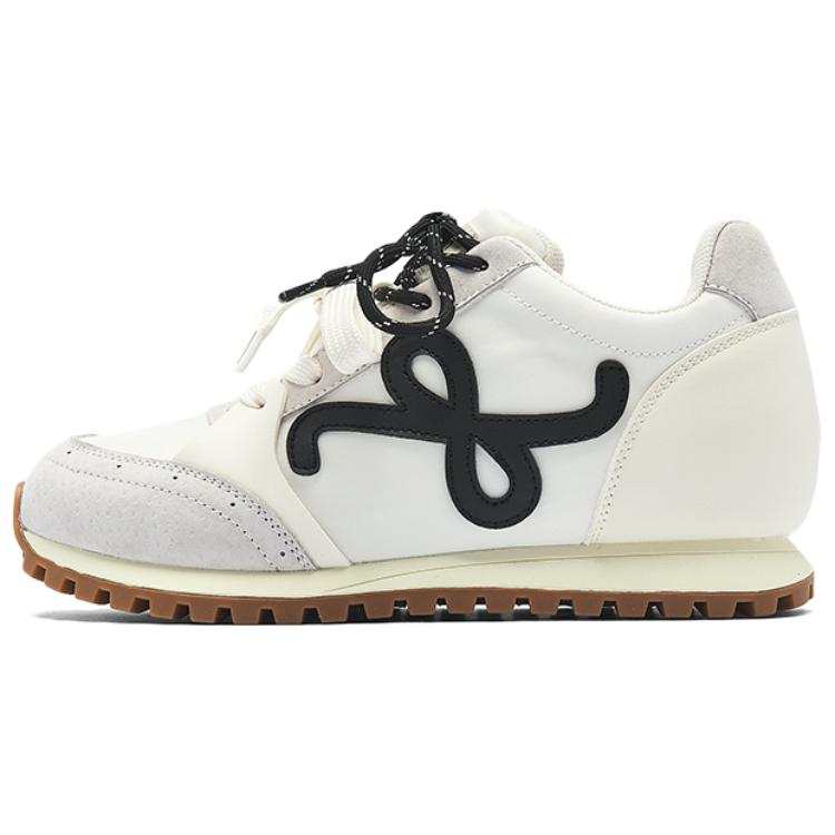 AGSDON Textile, Artificial Leather Height Increasing Height Increasing Low top Casual Shoes Women's Beige