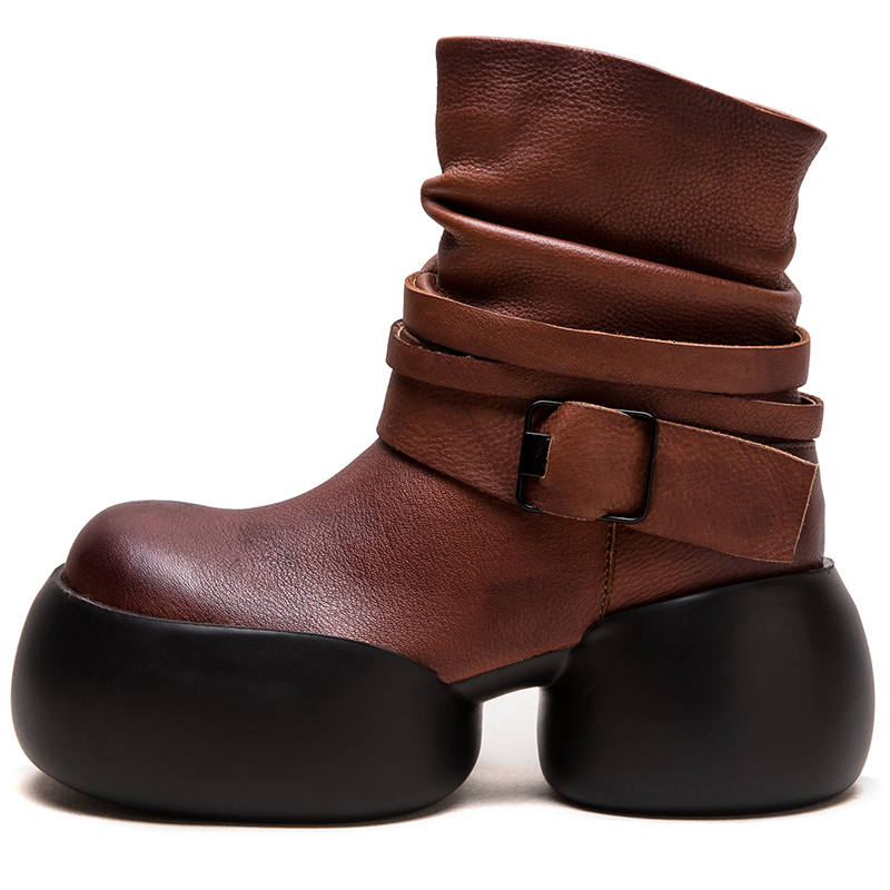JIEZHOU Ankle Boots Women's