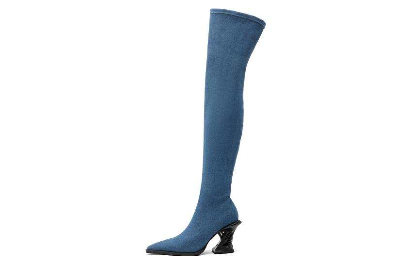 DAPHNE LAB DAPHNE LAB Sugar Free Collection Over the knee Boots 8.5cm Women's