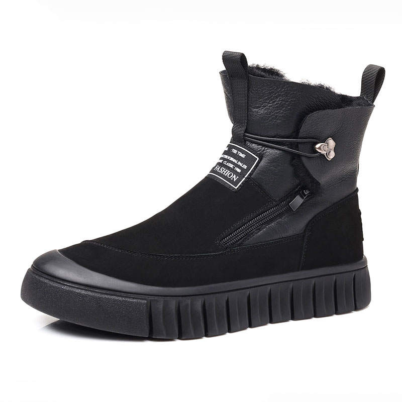 Devanro Devanro Top Grain Cow Leather Thermal Height Increasing Abrasion Resistant Slip Resistant