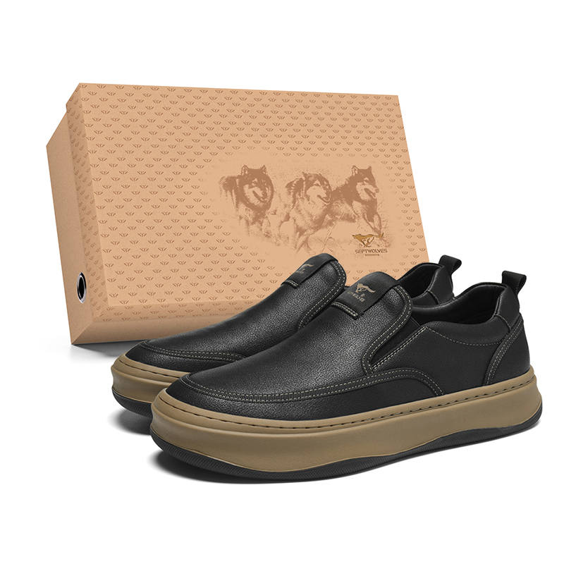 SEPTWOLVES Abrasion Resistant Lightweight Slip Resistant Low top Casual Shoes Men's