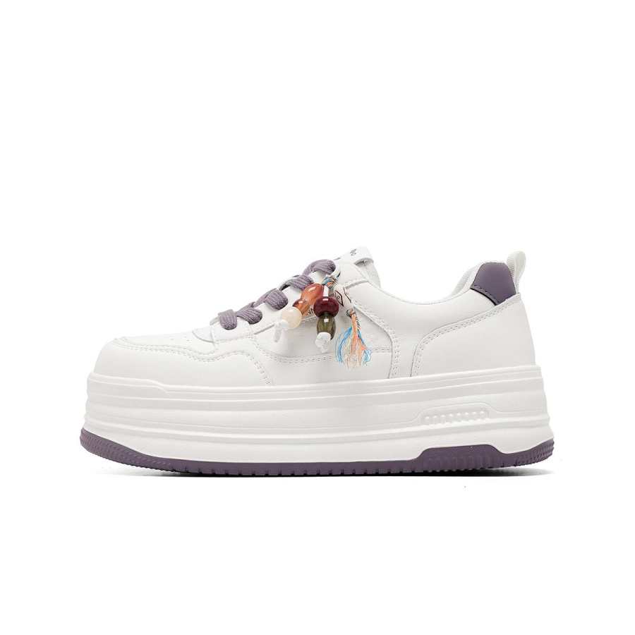 C°BANNER Synthetic Leather Low top Skateboard Shoes Women's