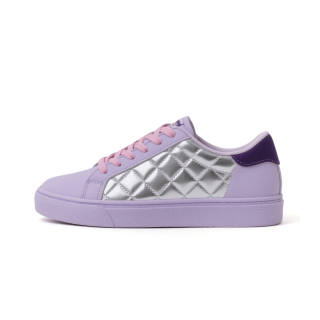 WENERMAN Microfiber Leather Low top Skateboard Shoes Women's Purple