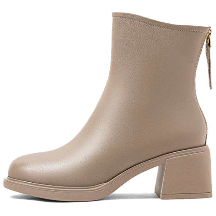 COMELY Sheepskin Ankle Boots 5.5cm Women's