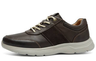 MELLEN Top Grain Cow Leather Abrasion Resistant Slip Resistant Low top Casual Shoes Men's