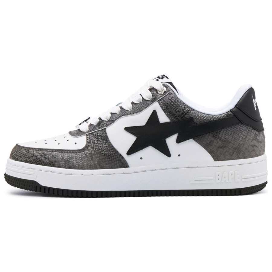 A BATHING APE A BATHING APE Sta Black Snakeskin