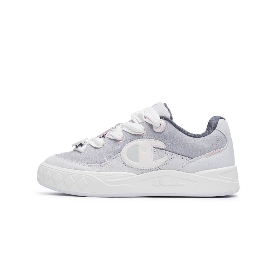 Champion Atomic Shoes Textile, Synthetic Leather, Split Cow Leather Low top Skateboard Shoes Unisex