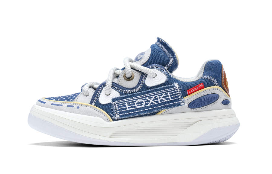 LOXKI Alpha Round Shoes Low top Skateboard Shoes Men's