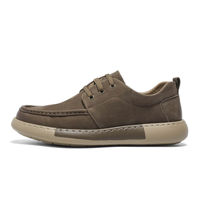 NAVIGARE Cow Leather Low top Casual Shoes Men's Brown