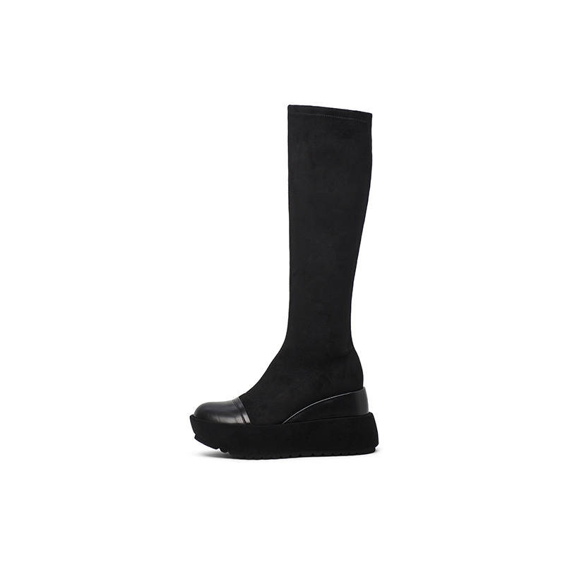 Coup De Foudre Knee high Boots 9cm Women's Black