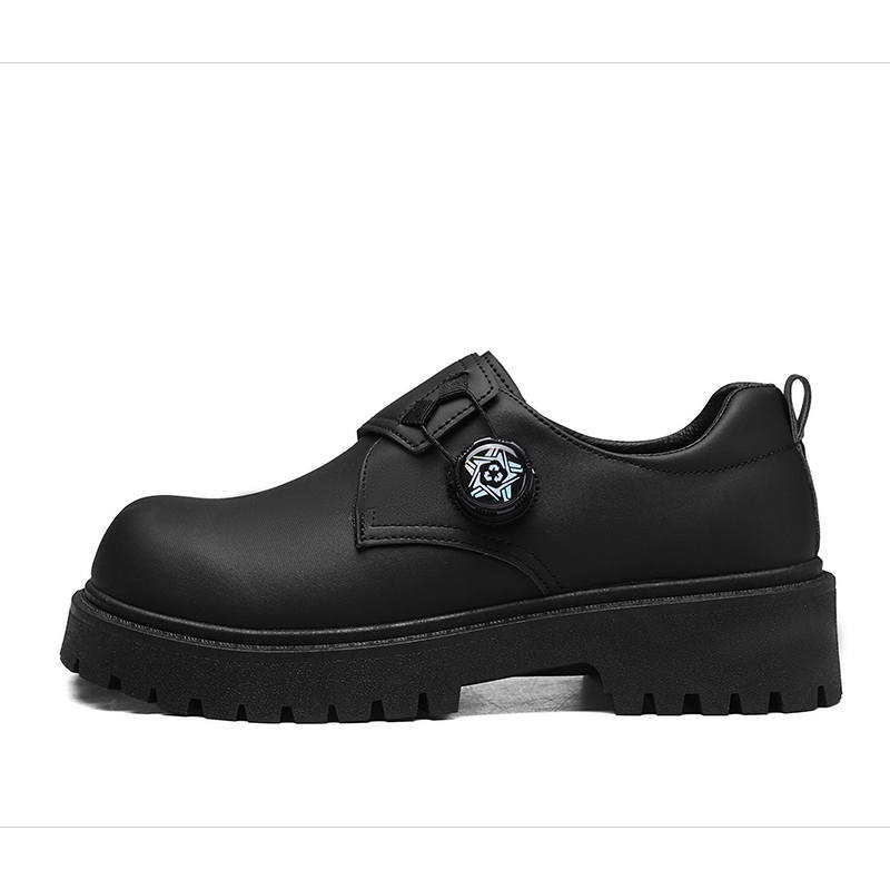 CariteSport Leather Men's Casual Shoes Men's Black