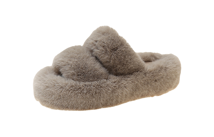 SHULUAN Slide Slippers 5CM Women's Khaki