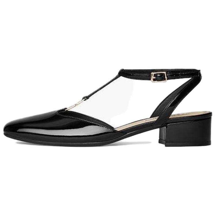 73Hours Whisper Block Heel Mary Jane Shoes 3.5cm Women's