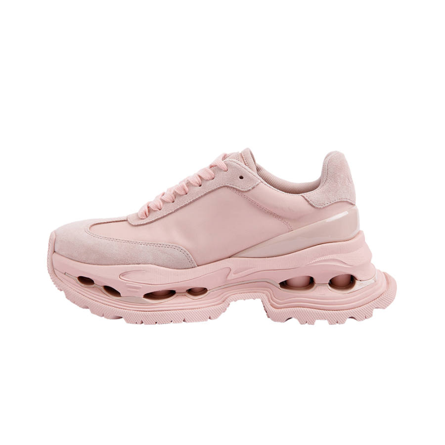 UOOYAA Low top Chunky Sneakers Women's Pink